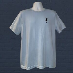 TunaSkin Echo Performance Tee Men’s L Blue Recycled Athletic Golf Shirt